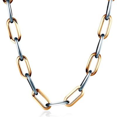 SAVICKI Колие Dualéa: позлатено сребро