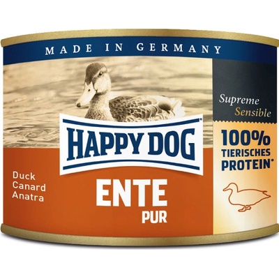 Happy Dog Ente Pur France kačacie 6 x 800 g