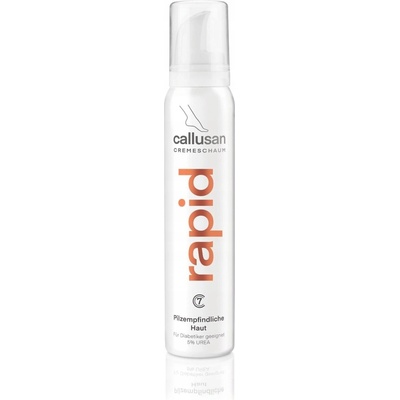 Callusan RAPID Účinná pěna na suchou a svědící pokožku nohou 125 ml