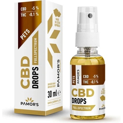 Pamors 5% CBD KAPKY PETS 30 ml