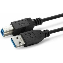 MicroConnect USB3.0AB2B USB3.0 A (M) - USB3.0 B (M), 2m, černý