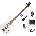 Jackson JS Series Spectra Bass JS2 IL SET 2 Snow White Електрическа бас китара
