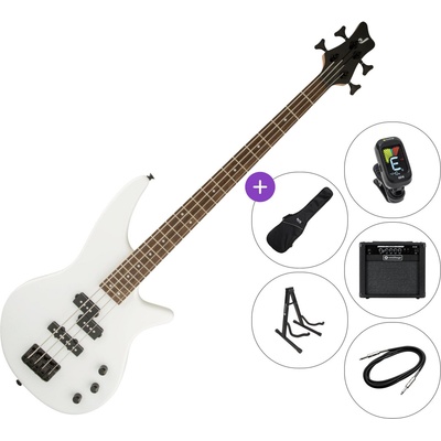 Jackson JS Series Spectra Bass JS2 IL SET 2 Snow White Електрическа бас китара