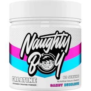 Naughty Boy Creatine Micronized Powder - Flavoured [300 грама] Candy Bubblegum