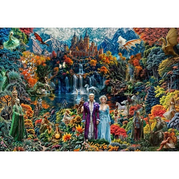 Grafika - Puzzle The Valley of Dragons - 1 000 piese