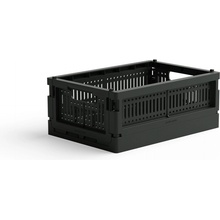 Made Crate skladacia prepravka mini black