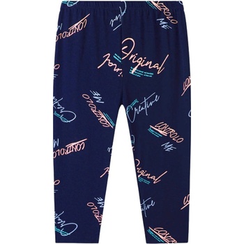 Kugo SL3568 dívčí 3/4 legíny tm.modrá