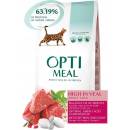 OptiMeal Superpremium pre mačky s teľacim mäsom 10 kg