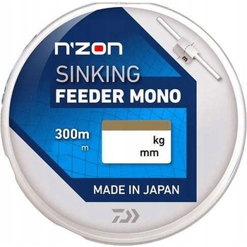 Daiwa N'Zon Line Sinking Feeder Mono 300 m 0,30 mm 6,4 kg