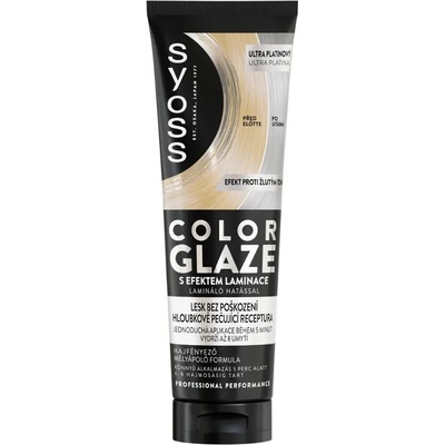 Syoss Toner na vlasy Color Glaze Ultra platinový 130 ml