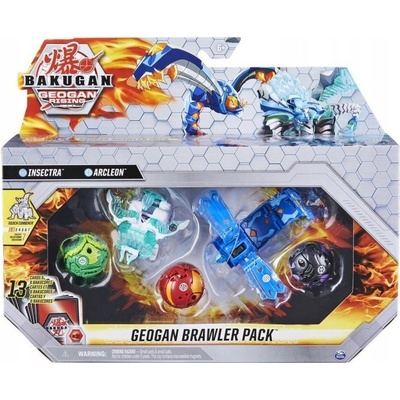 Bakugan BTB Geogan Brawler Pack S3 Balení 4 GML – Hledejceny.cz