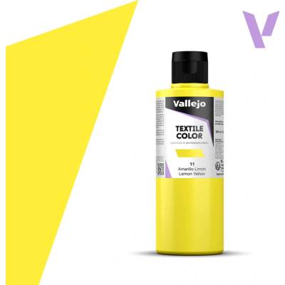 Vallejo Textile Color 41011 lemon yellow 200 ml