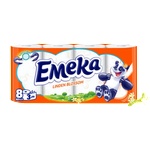 Emeka Емека тоалетна хартия Linden Blossom 8бр (е348-9)