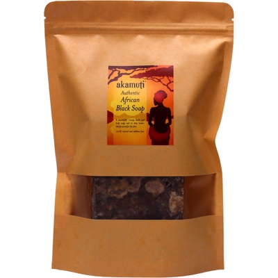 Akamuti African Black Soap Bar 500 g