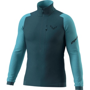 DYNAFIT Мъжки поларен пуловер Dynafit Blacklight Thermal 1/2 Zip Fleece jumper - Smoke Blue / 0720 (005-6846-0412)