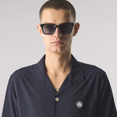 Pretty Green Слънчеви очила Pretty Green Men's Acetate Wayfarer Sunglasses - Black