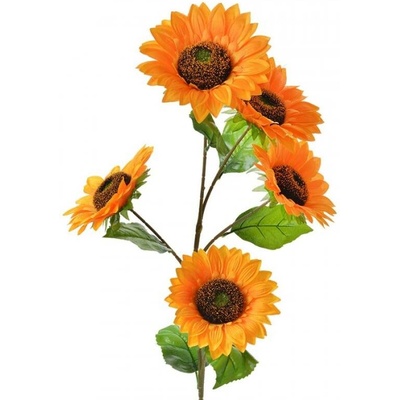Umělá květina žlutá slunečnice – 99 cm