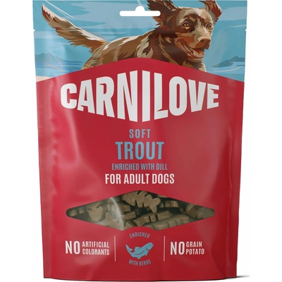 Carnilove Dog Soft Pstruh + kopr 200 g