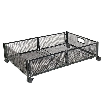 Органайзер за под легло с колелца черен tomko typ 1