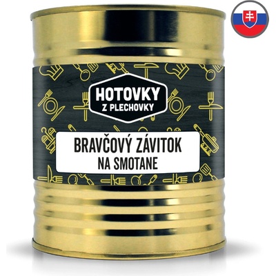 Hotovky z plechovky Bravčový závitok na smotane 0,8 kg