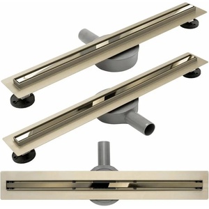 Rea Комплект душ канал с капак 100 см Rea Neo Slim Mirror Gold Pro gold (5902557368372)