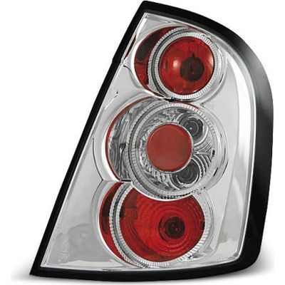 TUNING-TEC Tail Lights Chrome Fits Skoda Fabia I 99-04