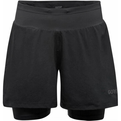Gorewear R5 2 in 1 dámske šortky čierna