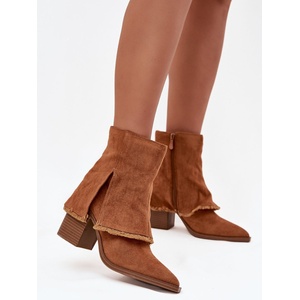Step in style Дамски боти с ток модел 219571 Step in style