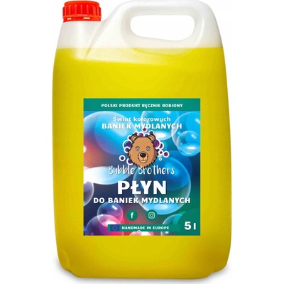 Náplň do bublifuku Bubble Brothers 5000 ml