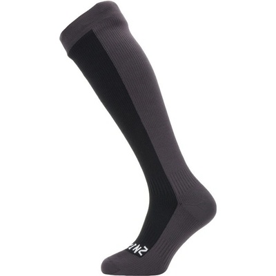 SealSkinz ponožky Cold Weather Knee Black Grey