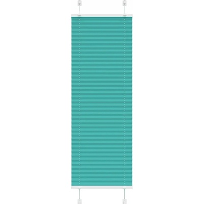 VidaXL Roleta plisé Zelená 40 x 150 cm Benzínová