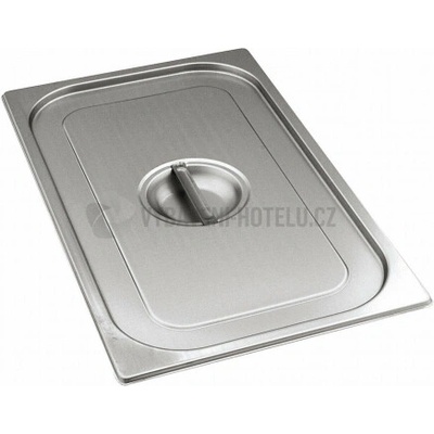 Veko GN 1/3 nerezové plné 32,5 x 17,5 cm, strieborné 3172130