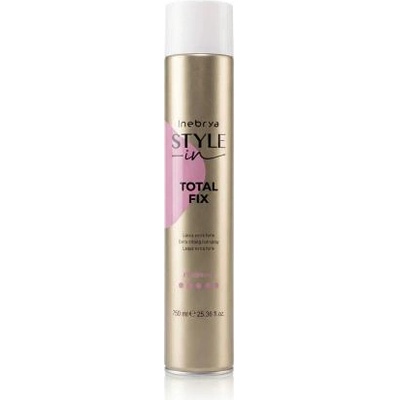 Inebrya Style-In Total Fix лак за коса с изключително силна фиксация 750 ml унисекс