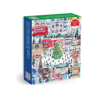 Galison Michael Storrings Christmas Around The World 1500 dielov