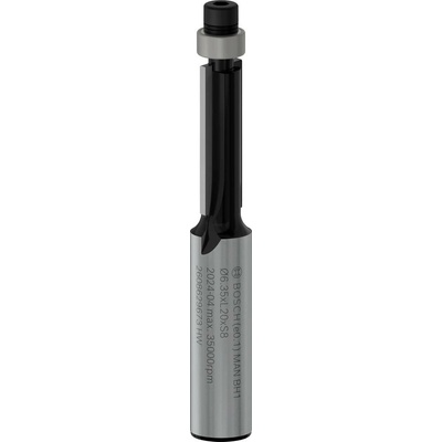 Bosch Accessories 2608629673 zarovnávacia fréza tvrdokov Dĺžka 57 mm Vonkajší Ø 6.400 mm Pracovná dĺžka 20 mm Ø hriadeľa