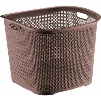 Image 1 of Кош за пране и бельо 40л Флекси кафяв (45-3-43-3)