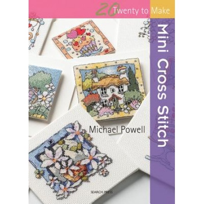 Mini Cross Stitch Powell MichaelPaperback