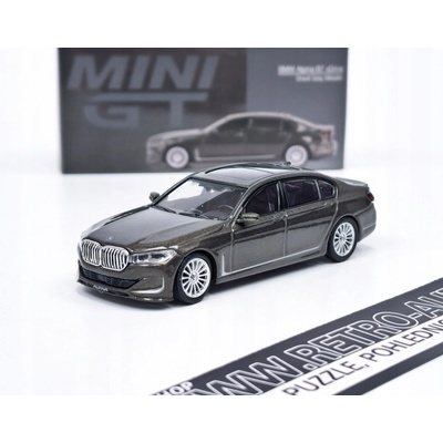 MINI GT BMW Alpina B7 xDrive Dravit Grey Metallic 1:64
