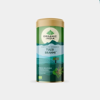 Organic India Tulsi Brahmi BIO plech 100 g