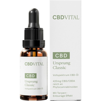 CBD VITAL Класическо масло от пълен спектър - ursprung - 20 мл