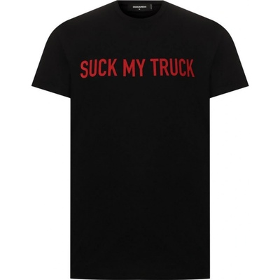 DSQUARED2 Truck Black tričko černá