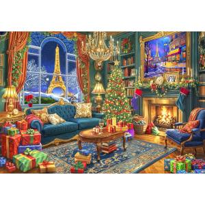 Bluebird Puzzle - Puzzle Christmas in Paris - 2 000 piese