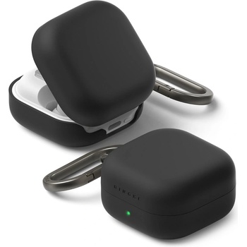 Ringke Силиконов калъф за слушалки Samsung Galaxy Buds 4 / 4 Pro от Ringke Silicone - Black (8800328816763)