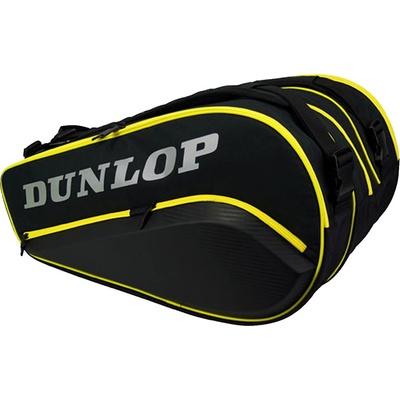 DUNLOP PADEL ELITE THERMO BAG BLACK / YELLOW 2023