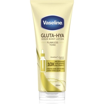 Vaseline Gluta-Hya Flawless Tone серум за тяло за озаряване на лицето 200ml