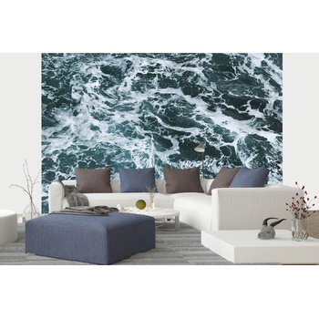 DIMEX ART s. r. o Самозалепваща се флизелинова фототапета бурен океан 375 x 250 см