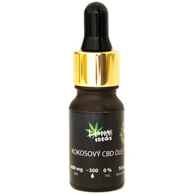 MCT Happy seeds kokosový CBD olej 8% 30 ml