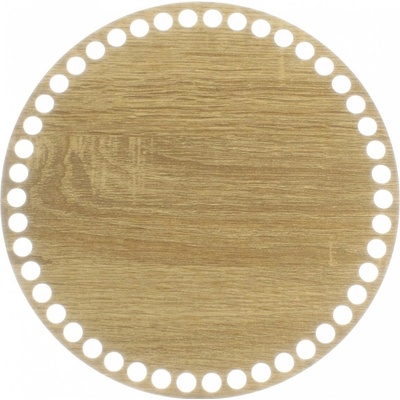 Dno na košík kruh 20 cm Dub Taupe typ B20