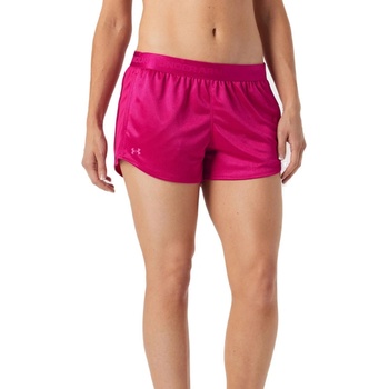 Under Armour Tech Play Up Shine Shorts fialová