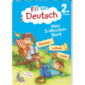 Fit für Deutsch 2. Klasse. Mein 5-Minuten-Block | Werner Zenker, Guido Wandrey (2023)
